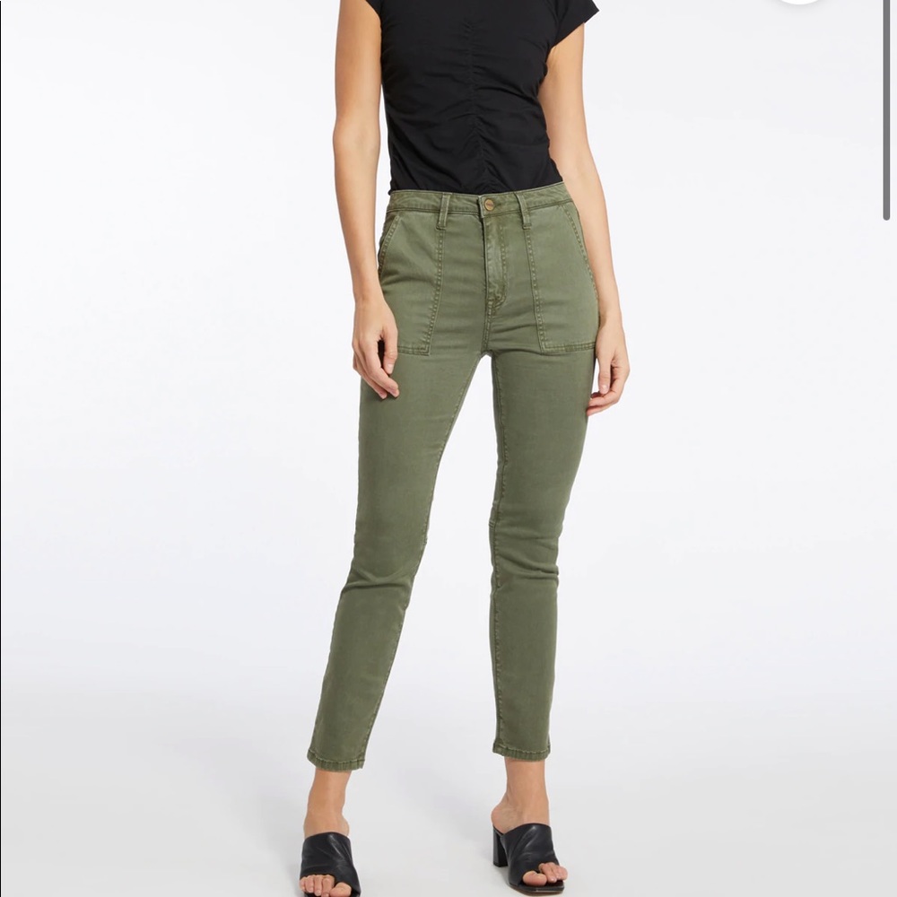 Sanctuary Standard Surplus Skinny Pant Trail Green